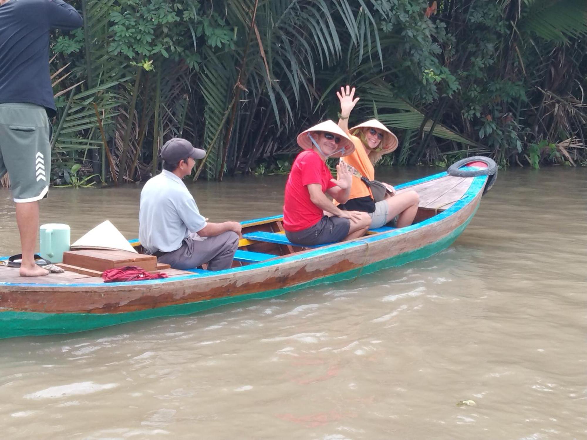 Quoc Phuong Riverside Homestay Ben Tre Экстерьер фото