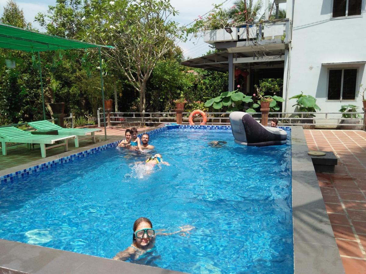 Quoc Phuong Riverside Homestay Ben Tre Экстерьер фото